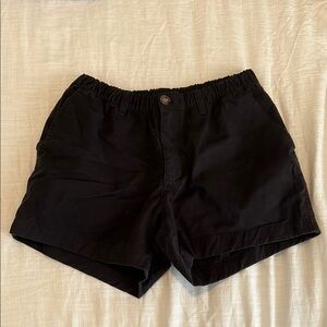 Chubbies Black Cotton Shorts - Size: S - 4” Inseam